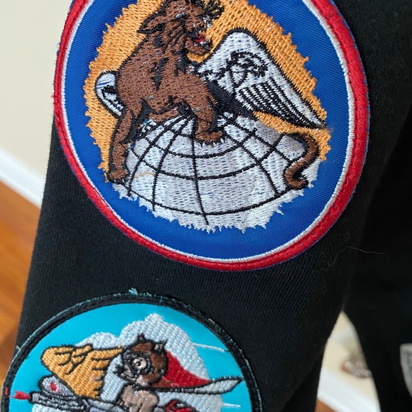 Black First Star Tuskegee airmen Crewneck - Picture 12 of 13